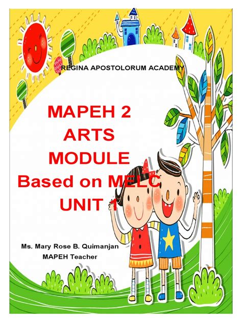 Grade 2 MAPEH ARTS Final .